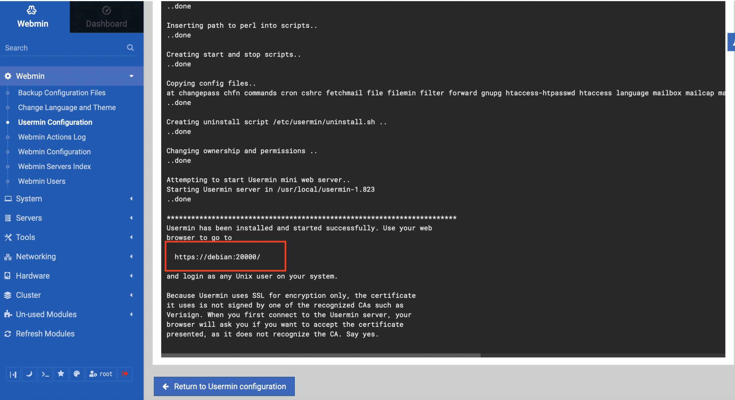 How To Install Usermin In Webmin Devtutorial